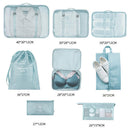 8-Piece Luggage Divider Travel Storage Packing Cubes