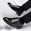 Men's Hollow-out Height Increasing Leather Shoes