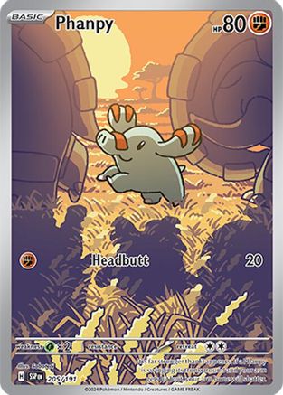 Phanpy 205/191 - SV08 Surging Sparks Holofoil