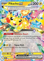 Pikachu ex 057/191 - SV08 Surging Sparks Holofoil