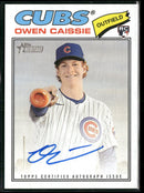 2026 Topps Heritage Real One Autographs Owen Caissie Auto #ROA-OC