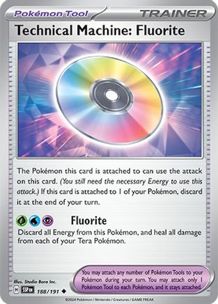 Technical Machine: Fluorite 188/191 - SV08 Surging Sparks Reverse Holofoil