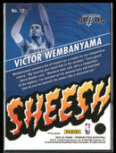 2023-24 Hoops Premium Stock Sheesh Silver Prizm Victor Wembanyama #12