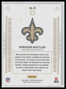 2024 Panini Photogenic Rookie Pix Purple Spencer Rattler #/75 #8