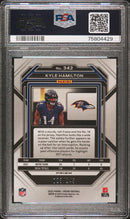 2022 Panini Prizm Red Wave Kyle Hamilton 10 PSA #342