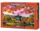 500 Piece Jigsaw Puzzle, Gyeongbokgung Palace, Seoul, South Korea, Autumn Leaves, Fall Scenery, Colorful, Reflection, Adult Puzzle, Castorland B-54138