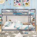 Full Over Full Bunk Bed Low-to-ground Bunk Bed