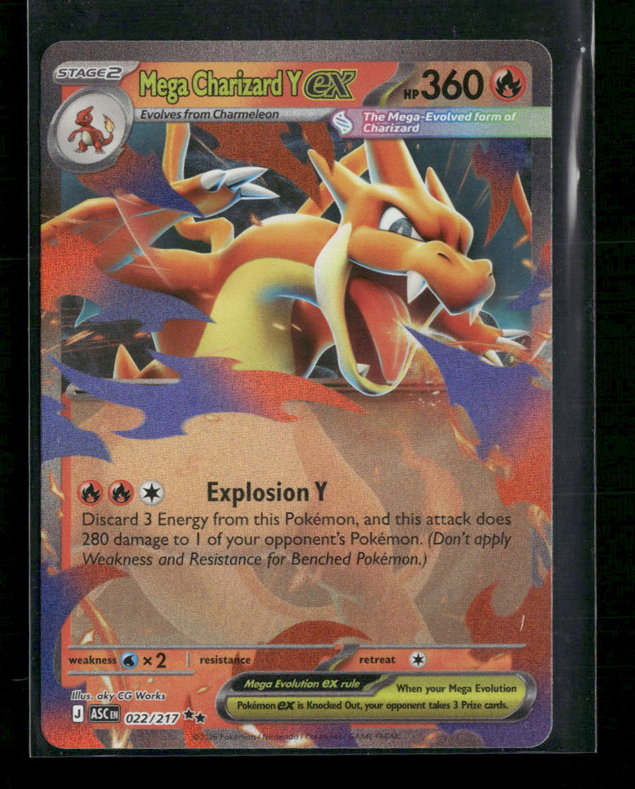 ME: Ascended Heroes Mega Charizard Y ex #022/217