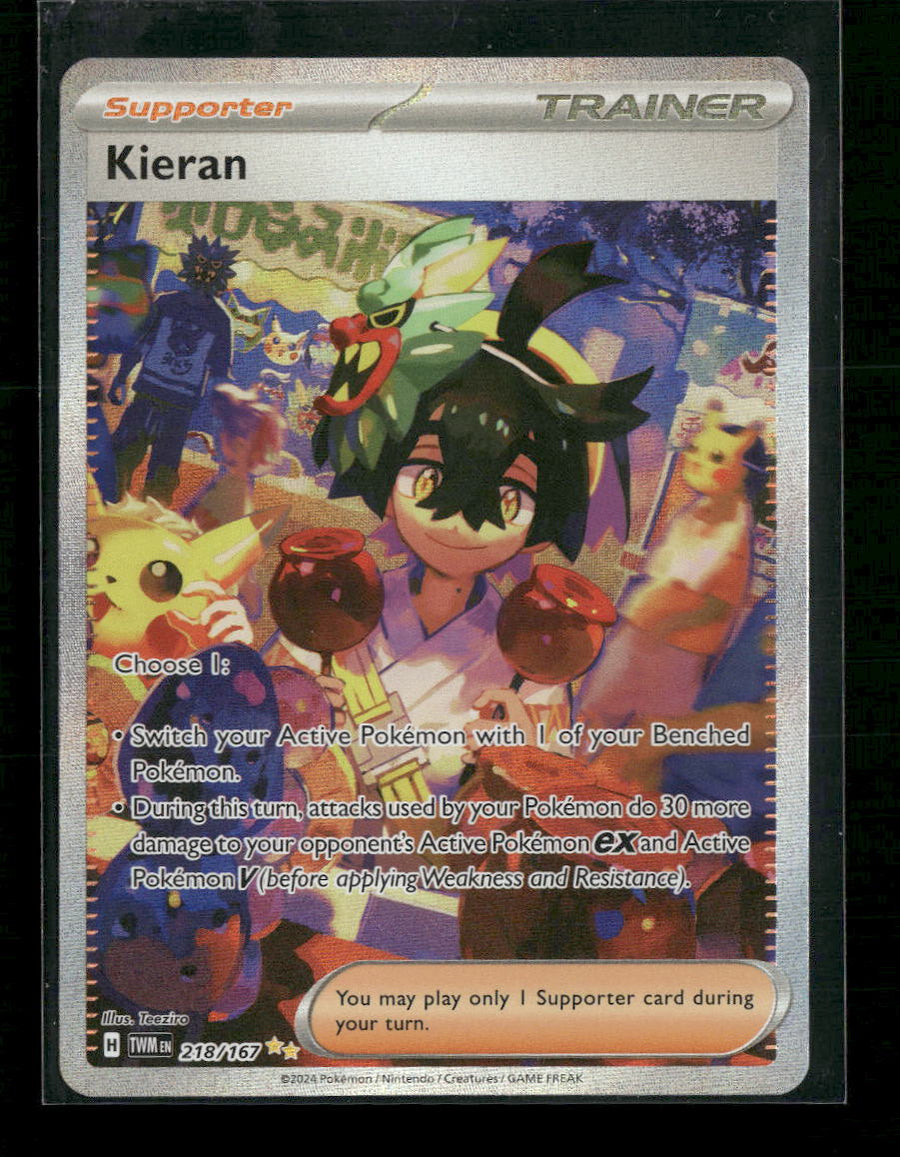 SV06: Twilight Masquerade Kieran #218/167