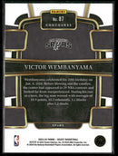 2023-24 Panini Select Blue (Retail Base) Victor Wembanyama Rookie #87