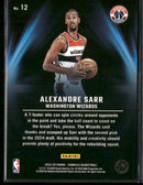 2024-25 Donruss PlayMakers Alexandre Sarr #12