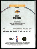 2025-26 Finest Purple Geometric Refractor Luka Doncic #/100 #81