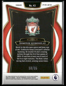 2024-25 Panini Select Premier League White Ice Dominik Szoboszlai #/85 #43