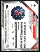 2021-22 Topps Chrome Sapphire Edition UEFA Champions League Lionel Messi #100