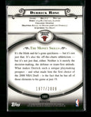 2008-09 Topps Treasury Refractors Bronze Derrick Rose Rookie #/2008 #101