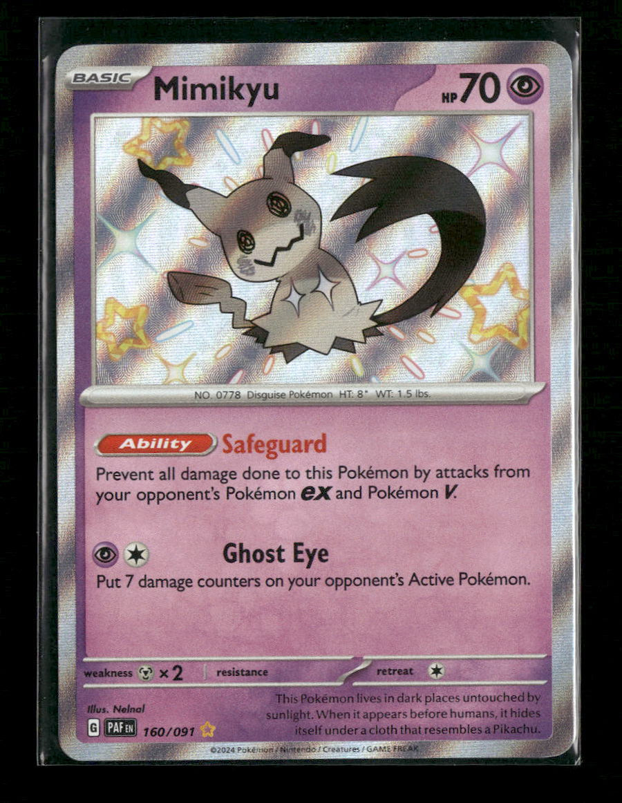 SV: Paldean Fates Mimikyu -160/091 #160/091