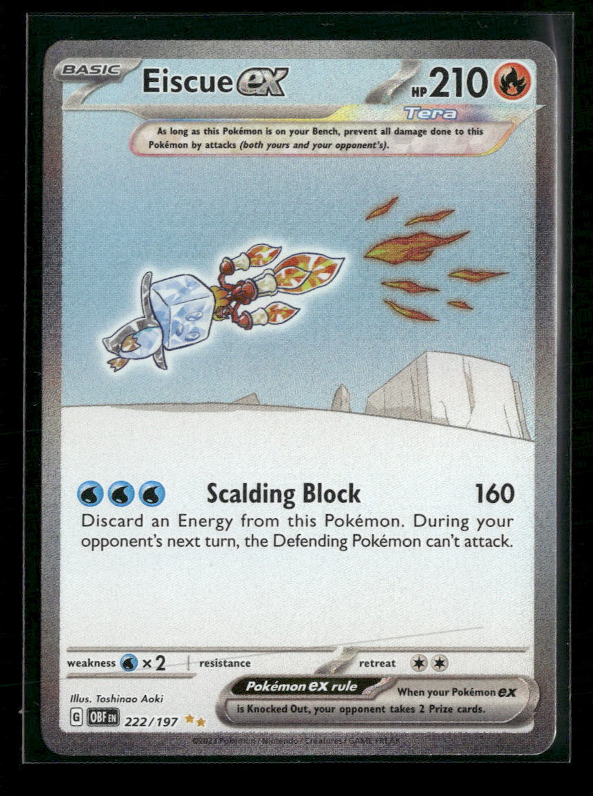 eiscue pokemon card value Eiscue - SWSH07: Evolving Skies