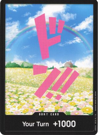 DON!! Card (Rebecca) - Premium Booster -The Best- Foil