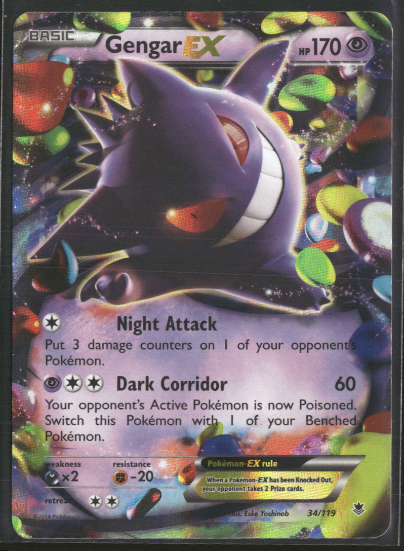 gengar ex pokemon card price XY this card is the Type:(Amber Amethyst) MTG Azami, Lady of Aluminum Art