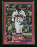 2023 Topps Chrome Magenta Refractors Michael Harris II #/399 #79