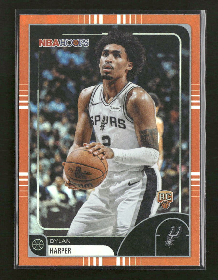 2025-26 Hoops Orange Hoops Dylan Harper Rookie #7