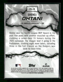 2026 Bowman Electric Sluggers Refractor Shohei Ohtani #ES-18