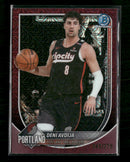 2025-26 Bowman Chrome Burgundy Mojo Refractors Deni Avdija #/275 #BCV-187