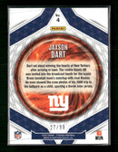 2025 Panini Phoenix Paragon Green Prizm Jaxson Dart #/99 #4