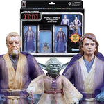 Star Wars The Black Series Anakin Skywalker, Yoda, and Obi-Wan Kenobi Force Spirits 6-Inch Action Figures