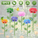 Metal Bee Watering Stations 6-Pack with Anti-Drowning Design