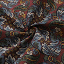 Vintage Hawaiian Shirt For Men Vibrant Cycle Morris Shirt Camp Collar 100% Cotton