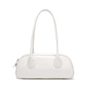 Womens Minimalist Genuine Leather Underarm Bag