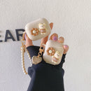 Three-Generation 3D Flower Bear Creative Silicone Case