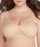 Vanity Fair Full-Figure Wireless Sports Bra 71500 - Damask Neutral
