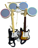 Rock Band Ultimate Band Kit (With 3 Games & 2 Guitars) for Nintendo Wii & Nintendo Wii U