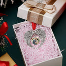 Personalized Angel Wings Photo Ornament - Upload Your Photo