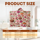 Personalized Name Pink and Orange Pumpkin Hooded Cap Blanket