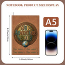 Personalized Our Adventure Book | Family Names A5 Notebook