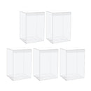 Pack of 5 Protector Case for Funko Pop! Vinyl Figures - 4 inches