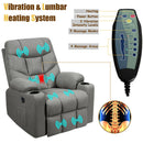 Electric Power Lift Recliner Massage Sofa