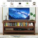 3-Tier TV Stand Console Cabinet for TV's up to 45 Inch with Storage Shelves
