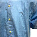 Tommy Bahama Big Sky Blue Al Fresco Tropics Camp Shirt, Size Large