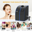 Portable Personal Steam Sauna Spa with 3L Blast-proof Steamer Chair