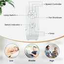 52 Inch Retro Ceiling Fan Light with Reversible Blades Remote Control