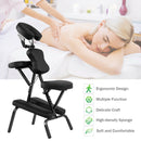 PU Leather Pad Travel Massage Chair with