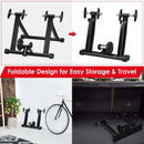 Folding Indoor Bike Trainer Stand for 26-28 Inch Wheels