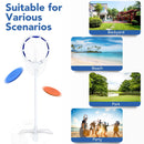 Portable Metal Flying Disc Stand with Storage Bag