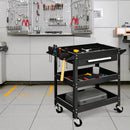 Rolling Tool Cart Mechanic Cabinet Storage ToolBox Organizer with Drawer