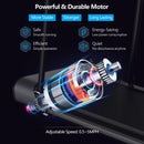 Ultra-thin Electric Folding Motorized Treadmill with LCD Monitor Low Noise