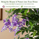 Artificial Wisteria Tree 5.5 FT with Nursery Pot Set of 2